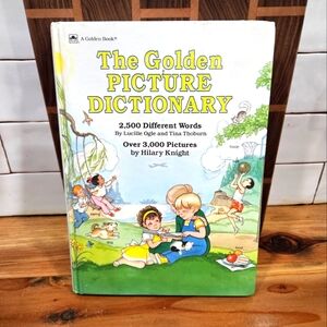 The Golden Picture Dictionary - 2500 Words & 3000 Pictures